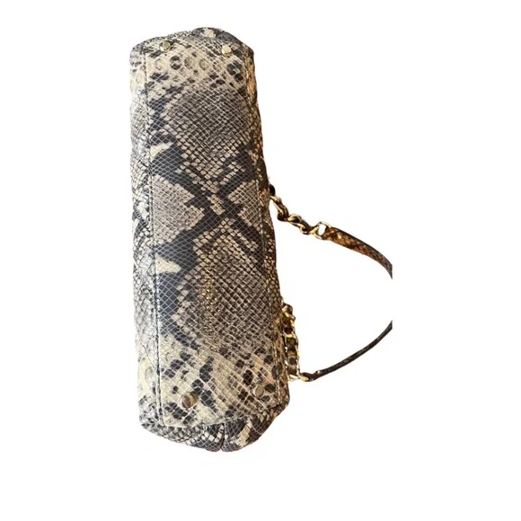 Kate Spade Maryann Quilted Snakeskin Chain Handle Shoulder Bag - Picture 8 of 13